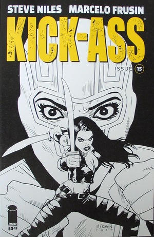 [Kick-Ass (series 2) #15 (Cover B - Marcelo Frusin B&W)]