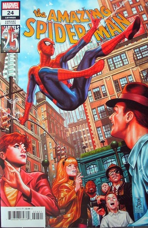 [Amazing Spider-Man (series 5) No. 24 (variant Marvels 25th Anniversary cover - Mark Brooks)]
