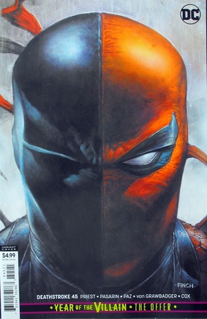 [Deathstroke (series 4) 45 (variant cardstock cover - David Finch)]