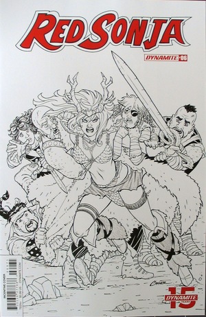 [Red Sonja (series 8) Issue #6 (Retailer Incentive B&W Cover - Amanda Conner)]