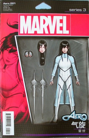 [Aero No. 1 (1st printing, variant Action Figure cover - John Tyler Christopher)]