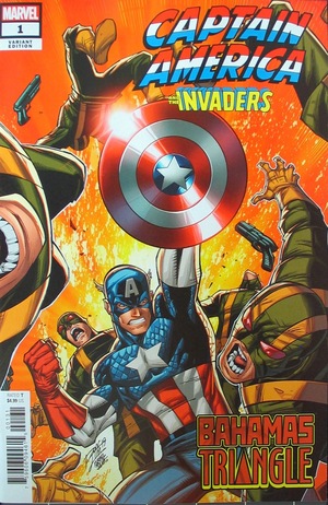 [Captain America and the Invaders: Bahama Triangle No. 1 (variant cover - Ron Lim)]