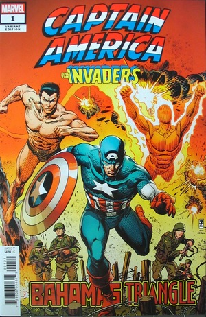 [Captain America and the Invaders: Bahama Triangle No. 1 (variant cover - Patrick Zircher)]