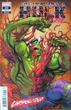 [Immortal Hulk No. 20 (1st printing, variant Carnage-ized cover - Nick Bradshaw)]