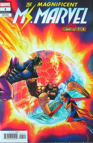 [Ms. Marvel Annual (series 2) No. 1 (variant cover - David Baldeon)]