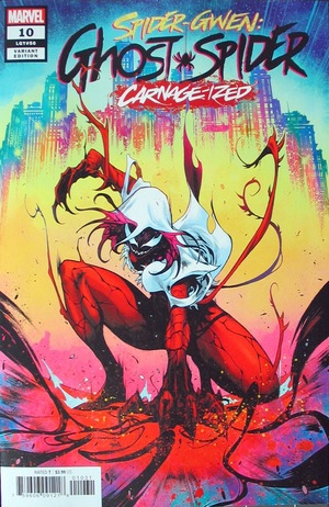 [Spider-Gwen: Ghost-Spider No. 10 (variant Carnage-ized cover - Iban Coello)]