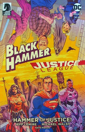 [Black Hammer / Justice League - Hammer of Justice! #1 (regular cover - Michael Walsh)]