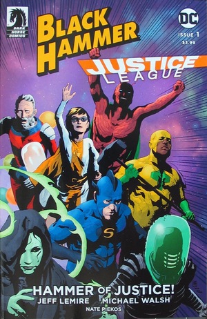 [Black Hammer / Justice League - Hammer of Justice! #1 (variant cover - Andrea Sorrentino)]