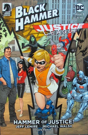 [Black Hammer / Justice League - Hammer of Justice! #1 (variant cover - Yanick Paquette)]