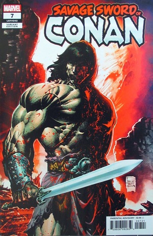[Savage Sword of Conan (series 2) No. 7 (variant cover - Philip Tan)]