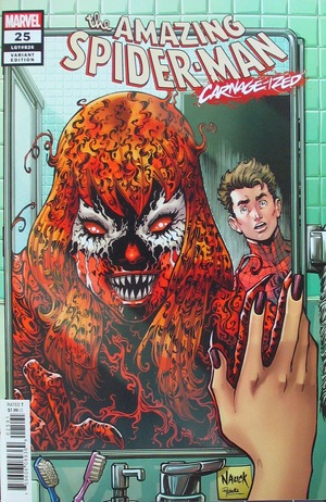 [Amazing Spider-Man (series 5) No. 25 (1st printing, variant Carnage-ized cover - Todd Nauck)]