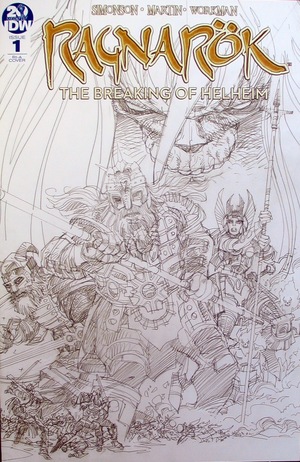 [Ragnarok - The Breaking of Helheim #1 (retailer incentive cover A - Walter Simonson sketch)]