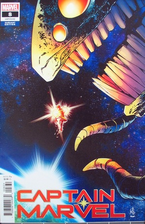 [Captain Marvel (series 11) No. 8 (1st printing, variant cover - Sean Izaakse)]