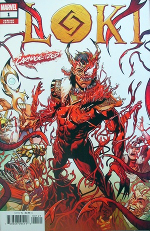 [Loki (series 3) No. 1 (1st printing, variant Carnage-ized cover - Will Sliney)]