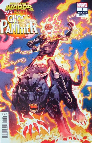 [Secret Warps Part 3: Ghost Panther Annual No. 1 (variant connecting cover - Carlos Pacheco)]