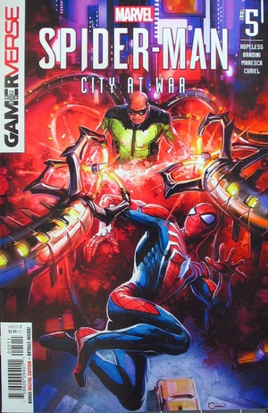 [Marvel's Spider-Man - City at War No. 5 (standard cover - Clayton Crain)]