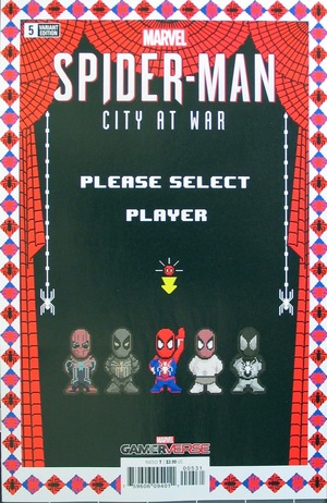 [Marvel's Spider-Man - City at War No. 5 (variant 8-bit cover - Matthew Waite)]