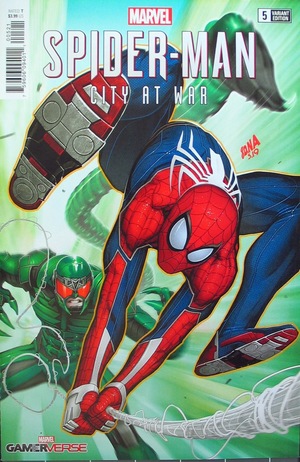 [Marvel's Spider-Man - City at War No. 5 (variant cover - David Nakayama)]