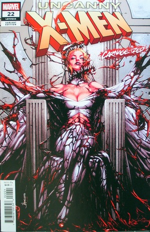 [Uncanny X-Men (series 5) No. 22 (variant Carnage-ized cover - Jay Anacleto)]