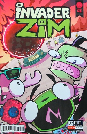 [Invader Zim #45 (regular cover - Warren Wucinich)]