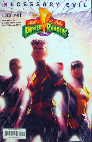 [Mighty Morphin Power Rangers #41 (regular cover - Jamal Campbell)]