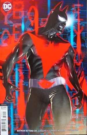 [Batman Beyond (series 6) 34 (variant cover - Kaare Andrews)]