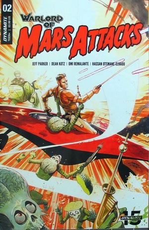 [Warlord of Mars Attacks #2 (Cover B - Jonathan Case)]