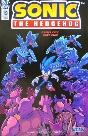 [Sonic the Hedgehog (series 2) #19 (Cover B - Lamar Wells)]