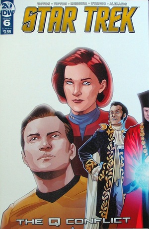 [Star Trek: The Q Conflict #6 (Cover A - David Messina left half)]