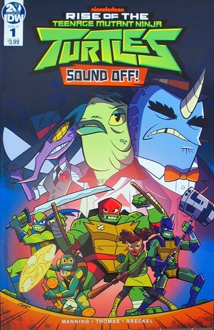 [Rise of the Teenage Mutant Ninja Turtles - Sound Off! #1 (regular cover - Chad Thomas)]