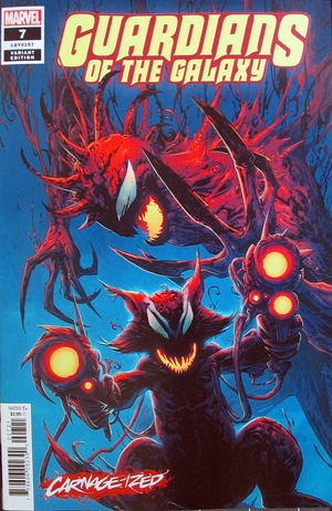 [Guardians of the Galaxy (series 5) No. 7 (1st printing, variant Carnage-ized cover - Giuseppe Camuncoli)]