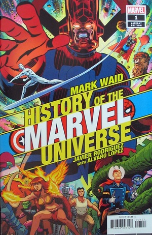 [History of the Marvel Universe (series 2) No. 1 (1st printing, variant cover - Javier Rodriguez)]