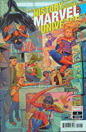 [History of the Marvel Universe (series 2) No. 1 (1st printing, variant cover - Nick Bradshaw)]