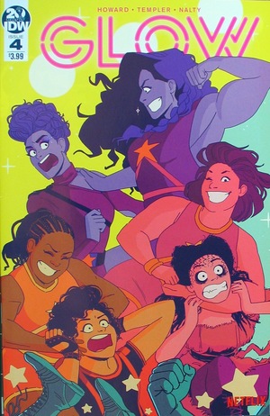 [GLOW #4 (regular cover - Hannah Templer)]