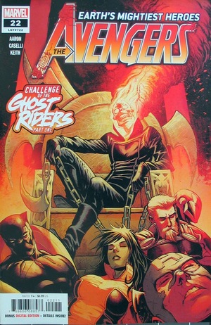 [Avengers (series 7) No. 22 (1st printing, standard cover, Carnage-ized logo - Stefano Caselli)]