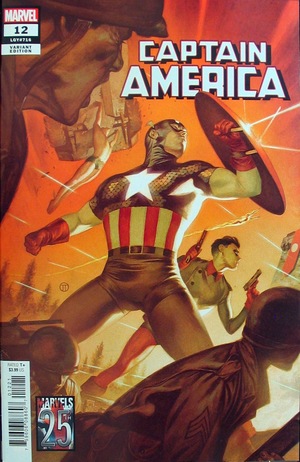 [Captain America (series 9) No. 12 (variant Marvels 25th Anniversary cover - Julian Totino Tedesco)]