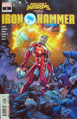 [Secret Warps Part 5: Iron Hammer Annual No. 1 (standard cover - Carlos Gomez)]