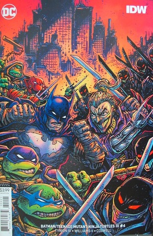 [Batman / Teenage Mutant Ninja Turtles III 4 (variant cover - Kevin Eastman)]