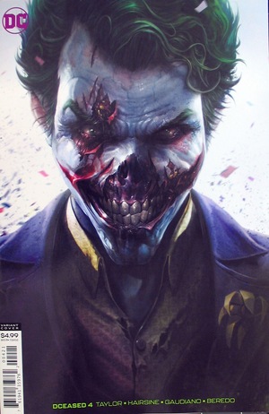 [DCeased 4 (variant cardstock cover - Francesco Mattina)]