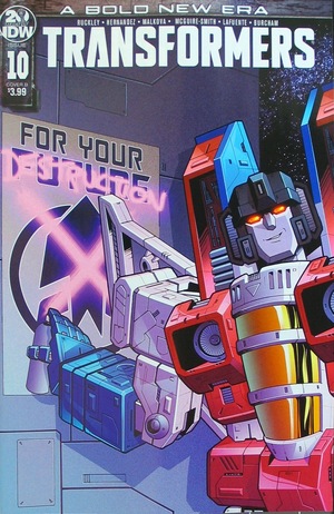 [Transformers (series 3) #10 (Cover B - Thomas Deer)]