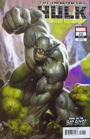 [Immortal Hulk No. 22 (1st printing, variant Bring on the Bad Guys! cover - Ryan Brown)]