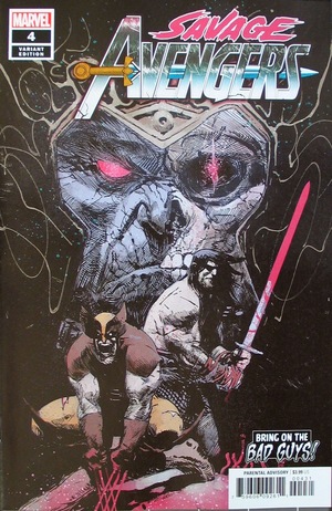 [Savage Avengers No. 4 (1st printing, variant Bring on the Bad Guys! cover - Gerardo Zaffino)]