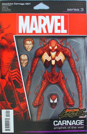[Absolute Carnage No. 1 (1st printing, variant Action Figure cover - John Tyler Christopher)]