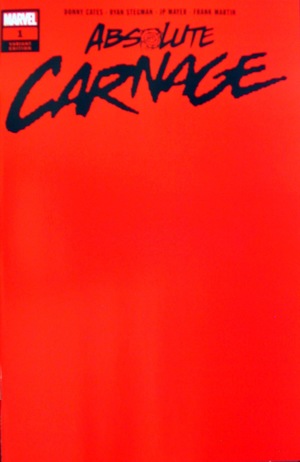 [Absolute Carnage No. 1 (1st printing, variant red cover)]