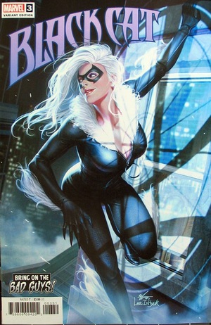 [Black Cat (series 2) No. 3 (1st printing, variant Bring on the Bad Guys! cover - InHyuk Lee)]