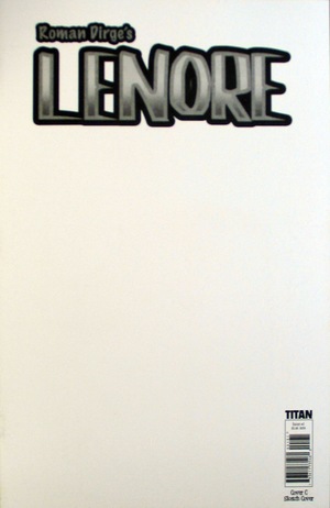 [Lenore Volume 3 #1 (Cover C - blank)]