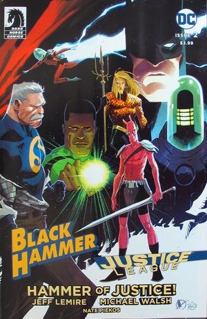 [Black Hammer / Justice League - Hammer of Justice! #2 (variant cover - Julian Totino Tedesco)]