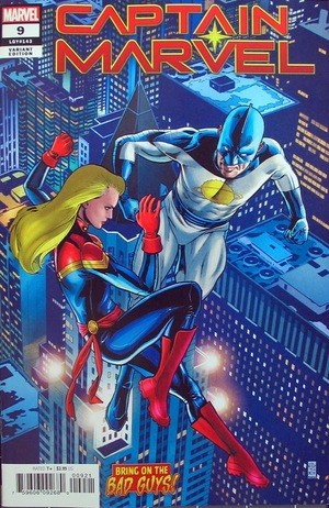 [Captain Marvel (series 11) No. 9 (1st printing, variant Bring on the Bad Guys! cover - J.G. Jones)]