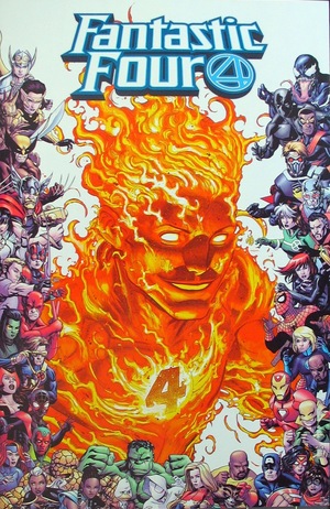 [Fantastic Four (series 6) No. 13 (1st printing, variant Marvel 80th Anniversary frame cover - Nick Bradshaw & Mike McKone)]
