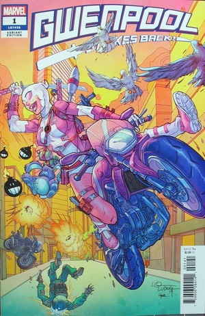 [Gwenpool Strikes Back No. 1 (1st printing, variant cover - Logan Lubera)]